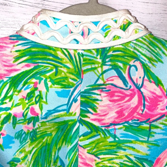 Lilly pulitzer Flamingo dress - Picture 10 of 14
